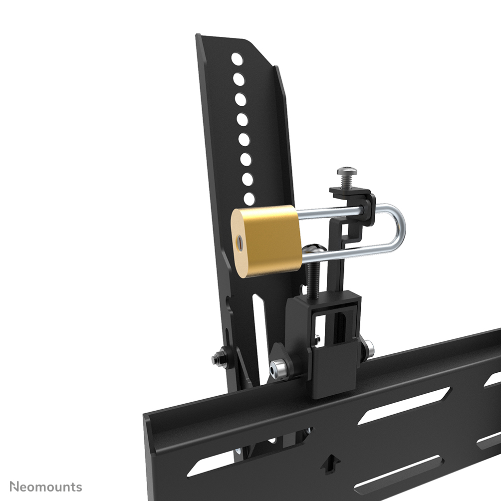 Neomounts WL35S-910BL16 TV-pilaarsteun 40-75" - kantelbaar - vergrendelbaar - diam. 25-100 cm - portrait